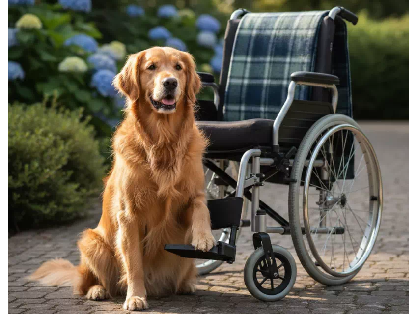 Golden z wozkiem